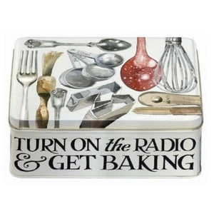 Emma Bridgewater Let's Get Baking Rectangular Tin, Metal - Picture 1 of 1