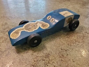 Vintage Wood BSA Pinewood 7" Derby Car - Picture 1 of 8