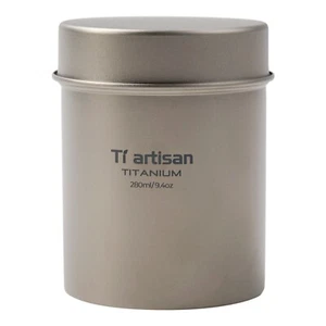 Coffee and Tea Storage Container Titanium Canister for Optimum Freshness - Picture 1 of 19