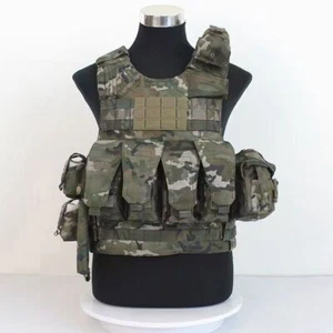 Surplus Chinese Army Type 21 Ink pattern Chest Rig Plate Carrier Tactical Vest - Picture 1 of 6