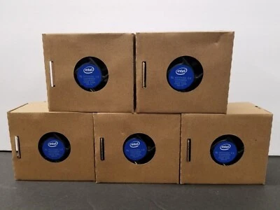 (Lote de 5) Ventilador CPU Intel K69237 para LGA1200/115x núcleo de cobre E97378-001 Foto 1 de 3