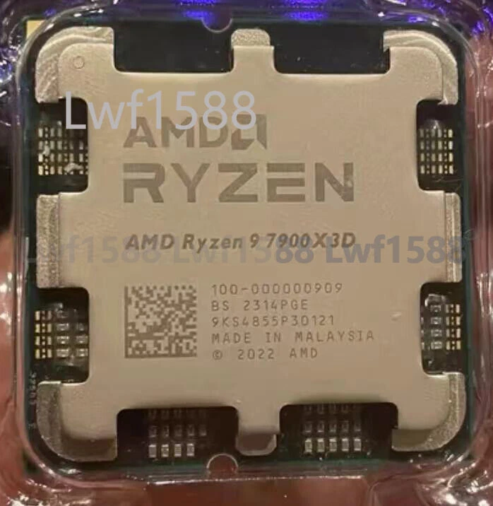 AMD Ryzen 9 7900X3D AM5 R9 7900X3D 4.4GHz 12-core 24-thread 128MB CPU processor - Image 1 of 1