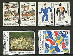 SERIE 2866-2871 NEUVE XX SANS CHARNIERE - RELATIONS CULTURELLES FRANCE-SUEDE - Photo 1/1
