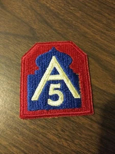 US Army 5th Army "Strength of the Nation!" Patch - Picture 1 of 2