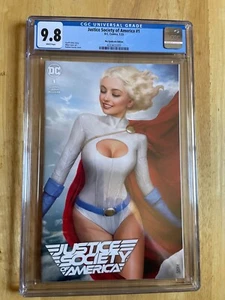 JUSTICE SOCIETY OF AMERICA #1 - CGC 9.8 - NATHAN SZERDY SYNDICATE COVER! - Bild 1 von 5