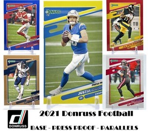 2021 Panini Donruss Football Photo Variation Mask No Helmet Press Proof Parallel