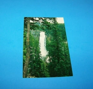 Salt Creek Falls Willamette Highway, Oregon Vintage Postcard - Picture 1 of 2