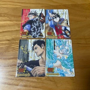 Weekly Shonen Jump 55th Anniversary Cards Black Clover Yami Noel Asta Yuno Set - Picture 1 of 2