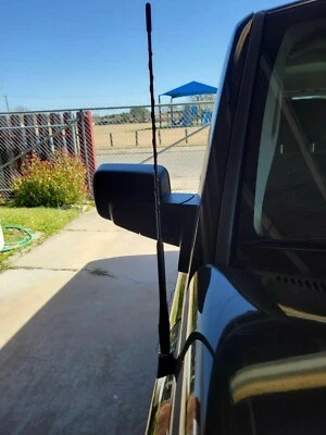16" Antenna Mast Black Power Radio AM/FM for JEEP COMMANDER 2006-2010 Brand New - Image 1 of 4