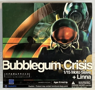 Figura de acción Bubblegum Crisis 1/15 Linna Moto Slave YAMATO Japón rara Foto 1 de 4