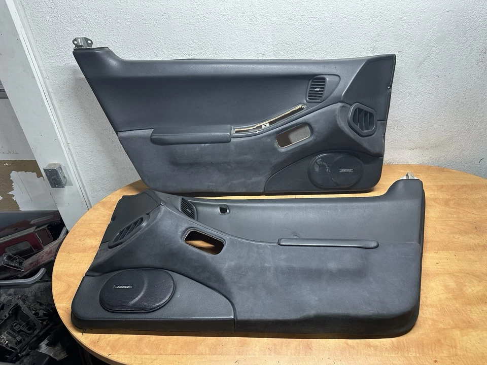 94-96 Nissan 300zx Z32 2+0 OEM Suede Interior Door Panels PAIR Left & Right - Image 1 of 4