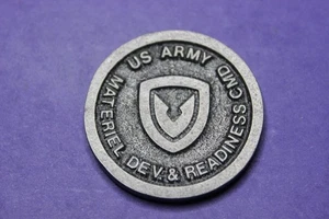 1983-TOKEN-MEDAILLE-U.S. ARMY MATERIAL DEVELOPMENT & READINESS COMMAND - Bild 1 von 2