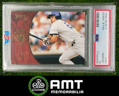77329458 1996 Pinnacle Select #161 Derek Jeter New York Yankees PSA 10 Foto 1 de 3