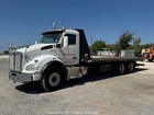 2015 Kenworth T880 T/A Rollback Flatbed Hauler Truck PACCAR M/T -Parts/Repair