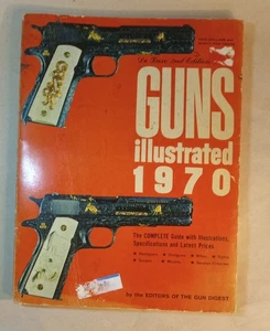 Guns Illustrated 1970 Guide. 224pgs. See Photos. Cover Wear. - Picture 1 of 6