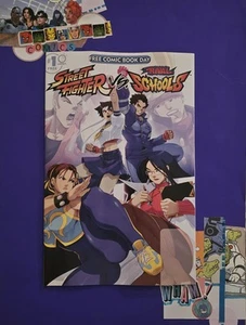 2025 Street Fighter vs Rival Schools Free Comic Book Day FCBD Shipping Included - Picture 1 of 9