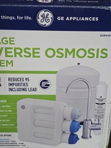 NEW GE GXRV40TBN 5 Stage Reverse Osmosis Water Filtration System - Picture 1 of 5