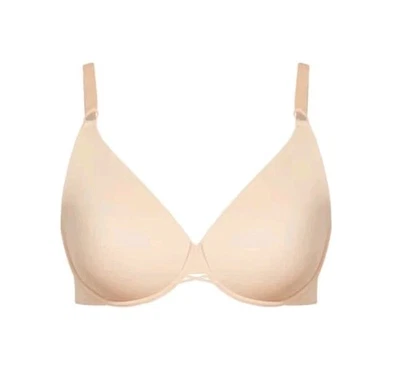 全新 Avenue 女式背部平滑绒面革/薄纱全覆盖文胸 尺寸 50DD 零售 $55 — 第 1/4 张图片