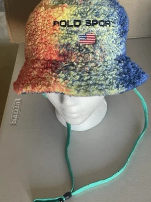 RALPH LAUREN POLO DEPORTIVO POLAR SHERPA SOMBRERO CUBO EN VARIOS S/M Foto 1 de 4