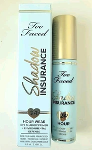 Too Faced SHADOW INSURANCE 24+ Hour Wear Eye Shadow PRIMER ~ 0.2 oz / 6 ml ~ NEW - Picture 1 of 2
