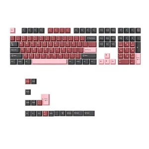 125 Tasten PBT Shot Tastenkappen-Set Tastenkappen Cherry Height für Mechan6363 - Afbeelding 1 van 7