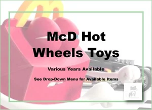 McDonald's 1993-Current Vintage/Modern Hot Wheels-Pick! - Picture 1 of 61
