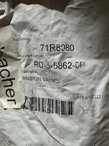 Red Dot 71R8080 Expansionsventil - Bild 1 von 4