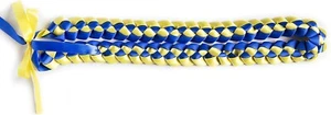 Abschlussband Lei mit PIN 2025 - royalblau & gelb 22" Zoll - Bild 1 von 2