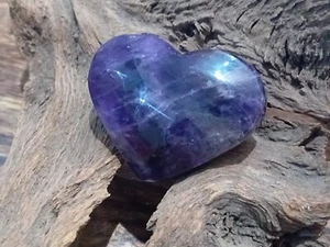 Beautiful Dark Amethyst Heart (H1) - Picture 1 of 2