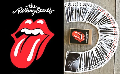 Playing Cards (Poker Deck 54Cards) THE ROLLING STONES Vintage Music Photos 184 - Image 1 of 4