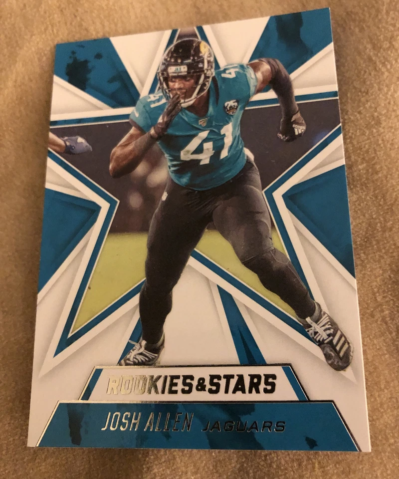 2020 PANINI ROOKIES AND STARS #33 JOSH ALLEN JACKSONVILLE JAGUARS FOOTBALL - Image 1 of 2