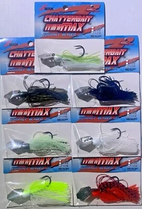 Z-MAN Chatterbait Mini Max Minimax 1/2, 3/8, 1/4 Fixed Shipping - Picture 1 of 15