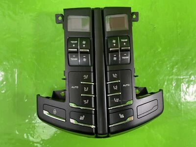 PORSCHE CAYENNE CLIMATE CONTROL PANEL REAR AIR CONDITIONING UNIT 2011-2017 - Image 1 of 4