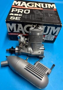 MAGNUM PRO .36 ABC NIB Airplane Model Plane Engine with Muffler - Picture 1 of 6