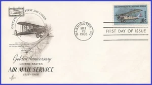 USA4 #C74 U/A ARTCRAFT FDC   Jenny - 50th annyversary - Picture 1 of 1