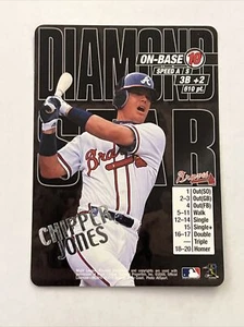 MLB Showdown 2000 Chipper Jones Diamond Star ¡Promoción! ¡En muy buen estado! ¡Envío gratis! - Imagen 1 de 2