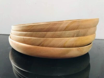 Экологичные круглые деревянные тарелки/сделано в Шри-Ланке - Изображение 1 из 4