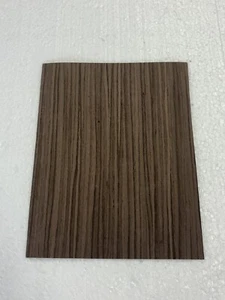 Ebony Brown composite wood veneer 6" x 8" paper backer 1/40th" thickness roll - Picture 1 of 2