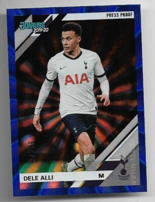 2019-20 Panini Chronicles Press Proof Blue Card : Dele Alli #36/75 - Image 1 of 2