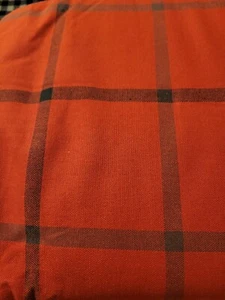 Pottery Barn Anderson Windowpane Plaid Sherpa Euro Sham - Picture 1 of 3