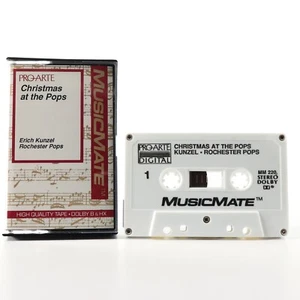 Christmas at the Pops, Erich Kunzel Rochester Pops (Cassette Tape, MusicMate) - Picture 1 of 5