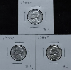  1984P & 1984D All BU Jeff Ni (3) each 6A27 DEF & 6827 ABC - Picture 1 of 4