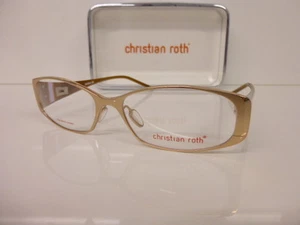Originale Titan-Kunststoffbrille Damenbrille CHRISTIAN ROTH, CR 14045 BE 53 - Picture 1 of 5