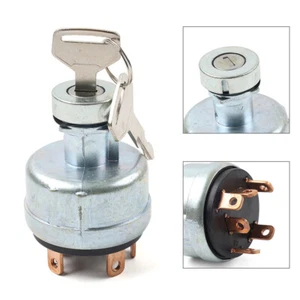 New Ignition Starter Switch & 6 Terminal For Kobelco SK200-3 SK200-5 SK120-5 - Picture 1 of 11