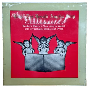 Hark the Herald Angels Sing Hamburg Student Choir Christmas LP Vintage Vinyl '59 - Picture 1 of 10