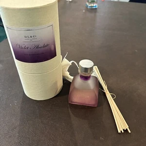D.L. & Co Violet Absolute Botanical Diffuser Ombré Purple Bottle Sealed FastShip - Picture 1 of 5