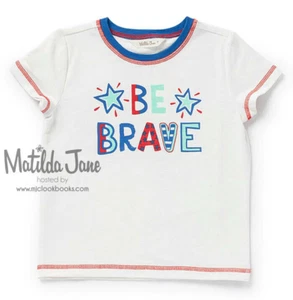 BOYS/GIRLS MATILDA JANE Brilliant daydream Brave It Out Tee SIZE 10 NWT - Picture 1 of 1