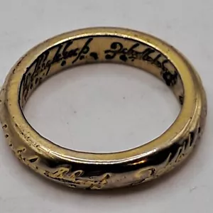 Lord of the Rings One Ring Replica Unisex Hobbit Frodo Bilbo Baggins - Picture 1 of 5