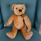 Merrythought Ironbridge Shropshire Teddy Bear Golden Brown Jointed Vintage