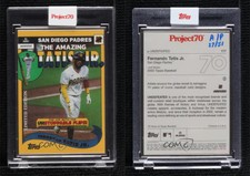 2021 Topps Project 70 Artist Proof Silver Frame /51 Fernando Tatis Jr UNDEFEATED
